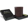 imageEddie Bauer Men Signature Leather Trifold WalletLeather Logo  Brown