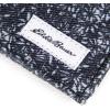 imageEddie Bauer Men Signature Money Clip Card Case Wallet Available in Cotton Canvas Or Ripstop NylonCanvas Print  Blue