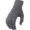 imageEddie Bauer Touchscreen Warm Running Glove Liners Standard Mens and Womens Cool Weather Gloves Assorted Colors SMXLGrid Fleece Ash Grey
