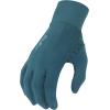 imageEddie Bauer Touchscreen Warm Running Glove Liners Standard Mens and Womens Cool Weather Gloves Assorted Colors SMXLGrid Fleece Dark Teal