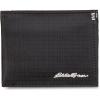 imageEddie Bauer Men Signature Bifold Passcase Wallet Available in Cotton Canvas Or Ripstop NylonRipstop Nylon  Black