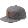 imageEddie Bauer Mens 5 Panel Wool Graphic HatDark Smoke
