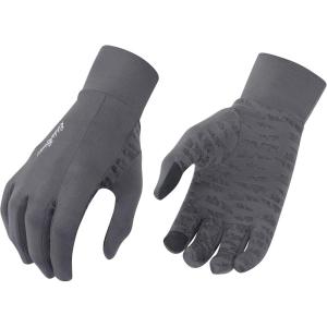 imageEddie Bauer Touchscreen Warm Running Glove Liners Standard Mens and Womens Cool Weather Gloves Assorted Colors SMXLLight Grey