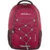 imageEddie Bauer Backpack with Organization Compartments and HydrationLaptop Compatible Sleeve AdventurerBlack 25LAdventurer  Dark Berry