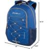 imageEddie Bauer Backpack with Organization Compartments and HydrationLaptop Compatible Sleeve AdventurerBlack 25LAdventurer  True Blue