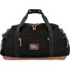 imageEddie Bauer Bygone Duffel Weekend Travel  Lightweight  Rugged PolyesterNylon  UShaped Main Compartment Black 45LBlack