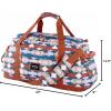 imageEddie Bauer Bygone Duffel Weekend Travel  Lightweight  Rugged PolyesterNylon  UShaped Main Compartment Black 45LSienna