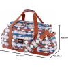 imageEddie Bauer Bygone Duffel Weekend Travel  Lightweight  Rugged PolyesterNylon  UShaped Main Compartment Black 45LSienna