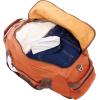 imageEddie Bauer Bygone Duffel Weekend Travel  Lightweight  Rugged PolyesterNylon  UShaped Main Compartment Black 45LTerracotta