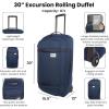 imageEddie Bauer Excursion 22 Rolling Duffel CarryOn Luggage BagBrookSpruce
