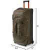imageEddie Bauer Expedition Duffel Bag 20Made from Rugged Polycarbonate and Nylon Black 22LDark Thyme