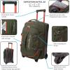 imageEddie Bauer Expedition Duffel Bag 20Made from Rugged Polycarbonate and Nylon Black 22LRust