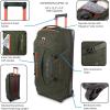 imageEddie Bauer Expedition Duffel Bag 20Made from Rugged Polycarbonate and Nylon Black 22LStorm