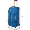 imageEddie Bauer Expedition Duffel Bag 20Made from Rugged Polycarbonate and Nylon Black 22LTrue Blue