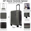 imageEddie Bauer Glacier Luggage  Hardside  Spinner Wheels  Expandable  Lightweight  Durable  Travel Essentials Carbon 22quot CarryOnSprig