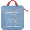 imageEddie Bauer Stowaway Packable Duffel Bag  Travel  Foldable  Lightweight  Durable  Ripstop Polyester  23quot Length  45L CapacityCoast