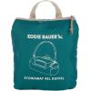 imageEddie Bauer Stowaway Packable Duffel Bag  Travel  Foldable  Lightweight  Durable  Ripstop Polyester  23quot Length  45L CapacityDeep Sea