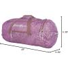 imageEddie Bauer Stowaway Packable Duffel Bag  Travel  Foldable  Lightweight  Durable  Ripstop Polyester  23quot Length  45L CapacityLilac