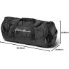 imageEddie Bauer Stowaway Packable Duffel Bag  Travel  Foldable  Lightweight  Durable  Ripstop Polyester  23quot Length  45L CapacityOnyx