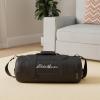 imageEddie Bauer Stowaway Packable Duffel Bag  Travel  Foldable  Lightweight  Durable  Ripstop Polyester  23quot Length  45L CapacityOnyx