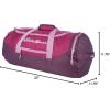 imageEddie Bauer Stowaway Packable Duffel Bag  Travel  Foldable  Lightweight  Durable  Ripstop Polyester  23quot Length  45L CapacityPort