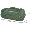 imageEddie Bauer Stowaway Packable Duffel Bag  Travel  Foldable  Lightweight  Durable  Ripstop Polyester  23quot Length  45L CapacitySprig