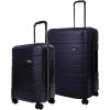 imageEddie Bauer Glacier Luggage  Hardside  Spinner Wheels  Expandable  Lightweight  Durable  Travel Essentials Carbon 22quot CarryOnStorm
