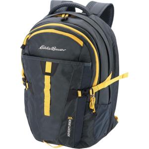 imageEddie Bauer Backpack with Organization Compartments and HydrationLaptop Compatible Sleeve AdventurerBlack 25LAdventurer  Storm