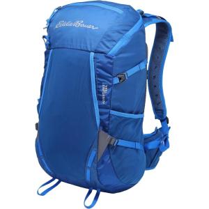 imageEddie Bauer Backpack with Organization Compartments and HydrationLaptop Compatible Sleeve AdventurerBlack 25LAdventurer Trail  True Blue
