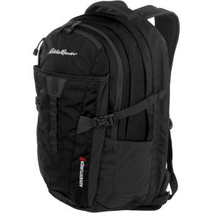 imageEddie Bauer Backpack with Organization Compartments and HydrationLaptop Compatible Sleeve AdventurerBlack 25LWomens Adeventurer  Black