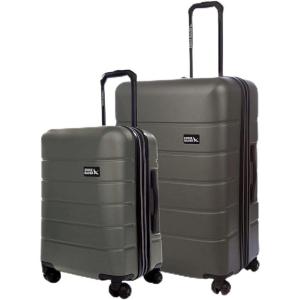imageEddie Bauer Glacier Luggage  Hardside  Spinner Wheels  Expandable  Lightweight  Durable  Travel Essentials Carbon 22quot CarryOnSprig