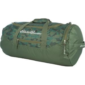 imageEddie Bauer Stowaway Packable Duffel Bag  Travel  Foldable  Lightweight  Durable  Ripstop Polyester  23quot Length  45L CapacitySprig