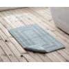 imageEddie Bauer  Bathroom Rug Runner Soft Tufted Cotton Bathroom Decor Super Absorbent ampamp Quick Dry Logan White 60quot x 22quotGreen