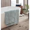 imageEddie Bauer  Bathroom Rug Runner Soft Tufted Cotton Bathroom Decor Super Absorbent ampamp Quick Dry Logan White 60quot x 22quotGreen
