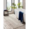 imageEddie Bauer  Bathroom Rug Runner Soft Tufted Cotton Bathroom Decor Super Absorbent ampamp Quick Dry Logan White 60quot x 22quotLight Grey