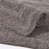 imageEddie Bauer  Bathroom Rug Runner Soft Tufted Cotton Bathroom Decor Super Absorbent ampamp Quick Dry Logan White 60quot x 22quotMedium Brown