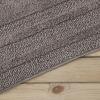 imageEddie Bauer  Bathroom Rug Runner Soft Tufted Cotton Bathroom Decor Super Absorbent ampamp Quick Dry Logan White 60quot x 22quotMedium Brown