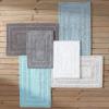 imageEddie Bauer  Bathroom Rug Runner Soft Tufted Cotton Bathroom Decor Super Absorbent ampamp Quick Dry Logan White 60quot x 22quotMedium Brown