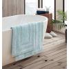 imageEddie Bauer  Bathroom Rug Runner Soft Tufted Cotton Bathroom Decor Super Absorbent ampamp Quick Dry Logan White 60quot x 22quotTurquoise