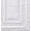 imageEddie Bauer  Bathroom Rug Runner Soft Tufted Cotton Bathroom Decor Super Absorbent ampamp Quick Dry Logan White 60quot x 22quotWhite