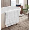 imageEddie Bauer  Bathroom Rug Runner Soft Tufted Cotton Bathroom Decor Super Absorbent ampamp Quick Dry Logan White 60quot x 22quotWhite