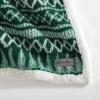 imageEddie Bauer  Blanket Super Soft Reversible Sherpa ampamp Brushed Fleece Bedding Throw Blankets for Couch Ideal for Lounging Bunkhouse Plaid GreyAlpine Fair Isle Green