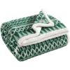 imageEddie Bauer  Blanket Super Soft Reversible Sherpa ampamp Brushed Fleece Bedding Throw Blankets for Couch Ideal for Lounging Bunkhouse Plaid GreyAlpine Fair Isle Green
