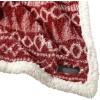 imageEddie Bauer  Blanket Super Soft Reversible Sherpa ampamp Brushed Fleece Bedding Throw Blankets for Couch Ideal for Lounging Bunkhouse Plaid GreyAlpine Fair Isle RedWhite