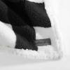 imageEddie Bauer  Blanket Super Soft Reversible Sherpa ampamp Brushed Fleece Bedding Throw Blankets for Couch Ideal for Lounging Bunkhouse Plaid GreyBlack Check