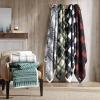 imageEddie Bauer  Blanket Super Soft Reversible Sherpa ampamp Brushed Fleece Bedding Throw Blankets for Couch Ideal for Lounging Bunkhouse Plaid GreyRedBlack