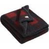 imageEddie Bauer  Blanket Super Soft Reversible Sherpa ampamp Brushed Fleece Bedding Throw Blankets for Couch Ideal for Lounging Bunkhouse Plaid GreyRedBlack