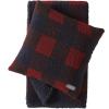 imageEddie Bauer  Blanket Super Soft Reversible Sherpa ampamp Brushed Fleece Bedding Throw Blankets for Couch Ideal for Lounging Bunkhouse Plaid GreyRedBlack