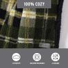 imageEddie Bauer  Blanket Super Soft Reversible Sherpa ampamp Brushed Fleece Bedding Throw Blankets for Couch Ideal for Lounging Bunkhouse Plaid GreyTrailhead Plaid Green