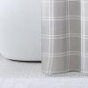 imageEddie Bauer  Shower Curtain Lightweight Cotton Bathroom Decor Buttonhole Top Cabin Plaid Green 72quot x 72quotKettle Falls Beige